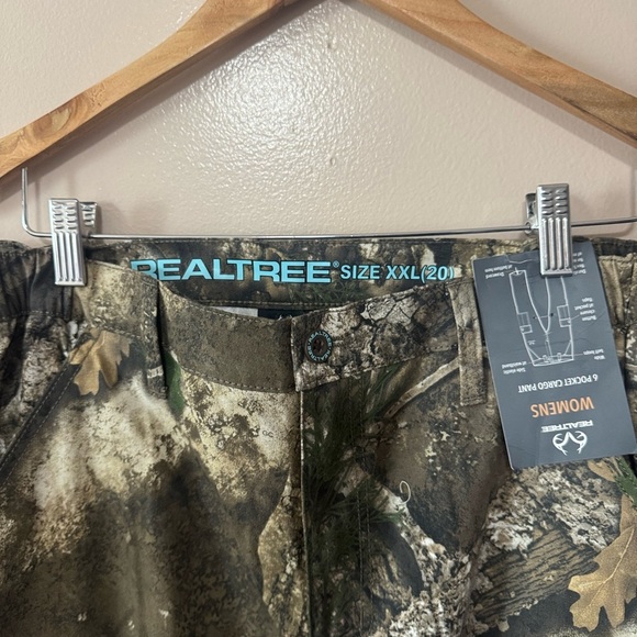 Realtree Camo Cargo Hunting Pants‎ Pants NEW Size 20 (XXL) - Picture 2 of 2